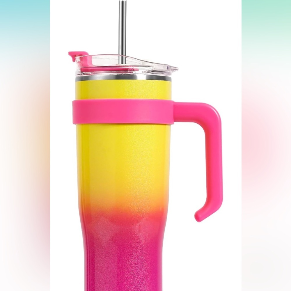 40oz Stainless steel double wall insulated tumbler